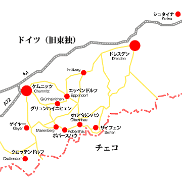 �G���c�R�n�̒n�}