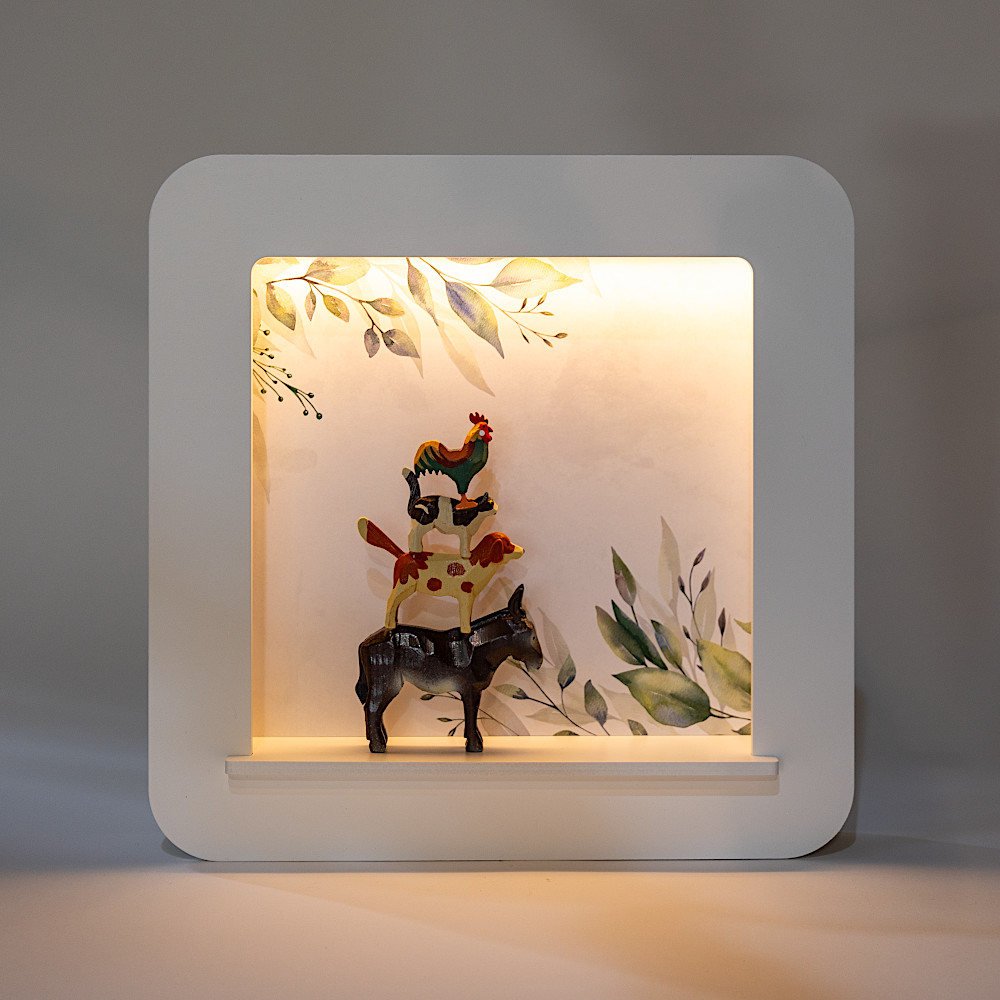 LED�t���[���W����l�p�i�{�̂̂݁j�F�u���[�����i�N���X�`�A���E���F���i�[�H�[�j�Ɓ@���ʔ���