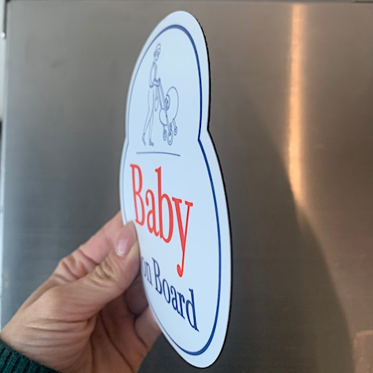 BABY ON BOARD �}�O�l�b�g�X�e�b�J�[�F����0.8mm