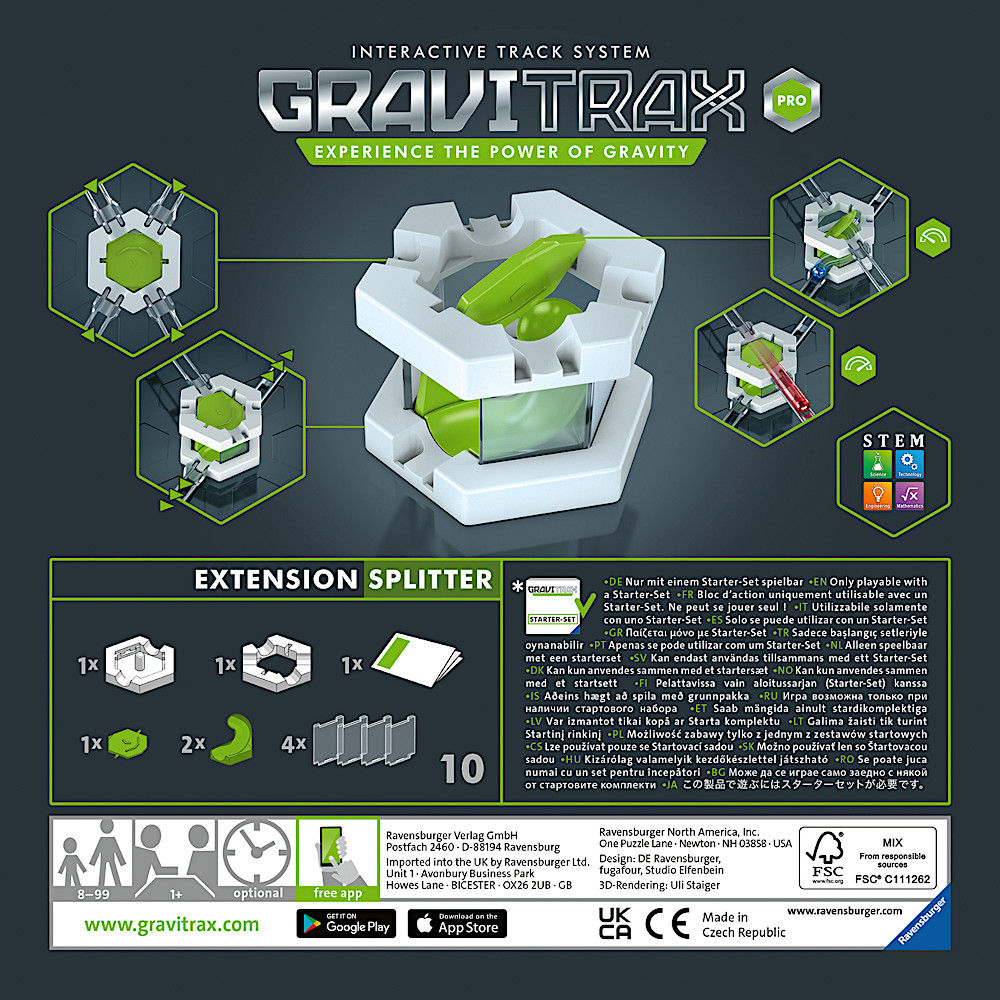 GraviTrax PRO �lj��p�[�c �X�v���b�^�[�F