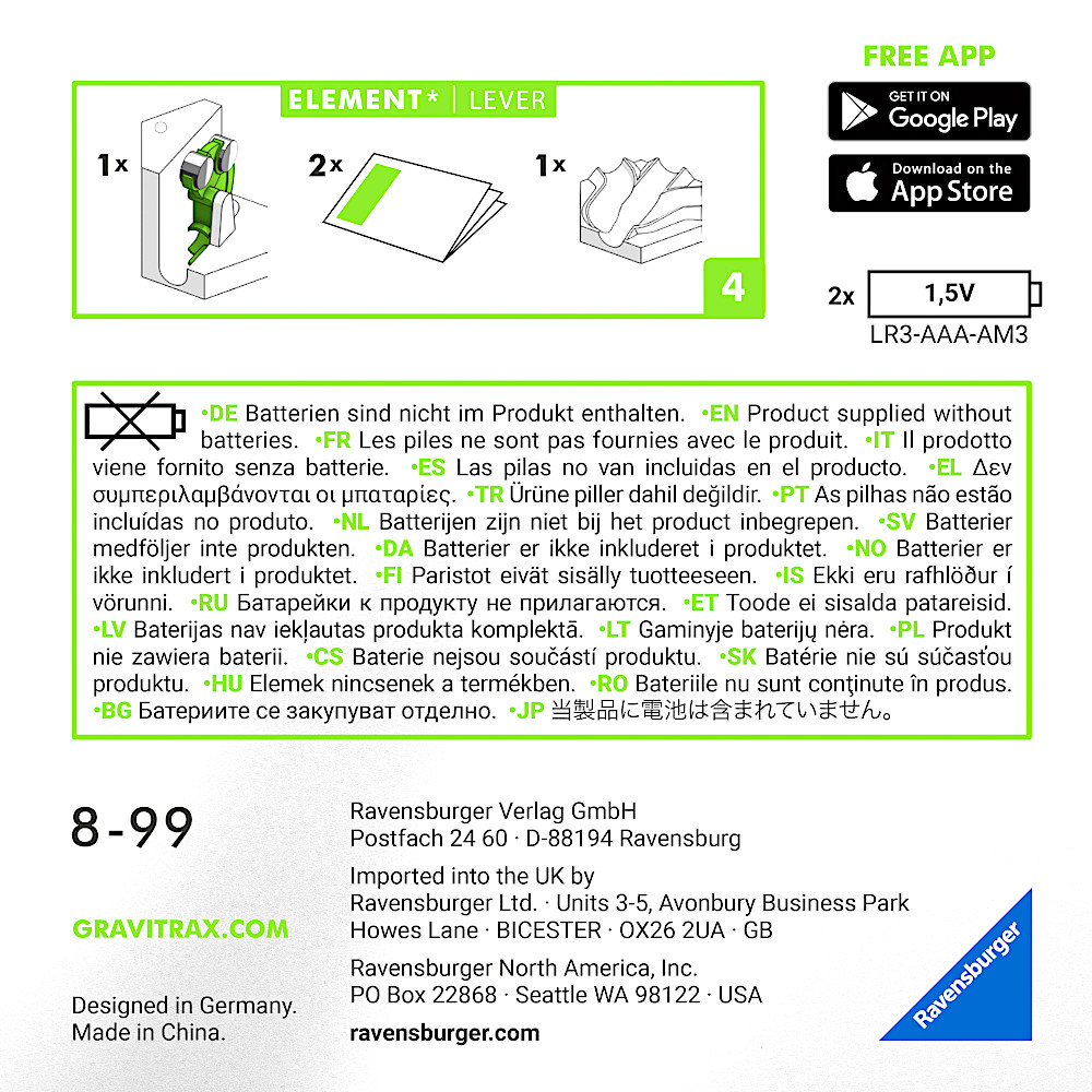 GraviTrax POWER �lj��p�[�c ���o�[�F������