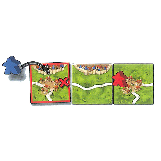 �J���J�\���k21�F���łɑ��̃R�}���z�u����Ă���ꏊ�ƂȂ����Ă���Ƃ���ɁA�R�}��u�����Ƃ��ł��܂���B�X���Ɋ��ɐԂ��R�}���u���Ă���̂ŁA�͊X���ɒu���܂���B