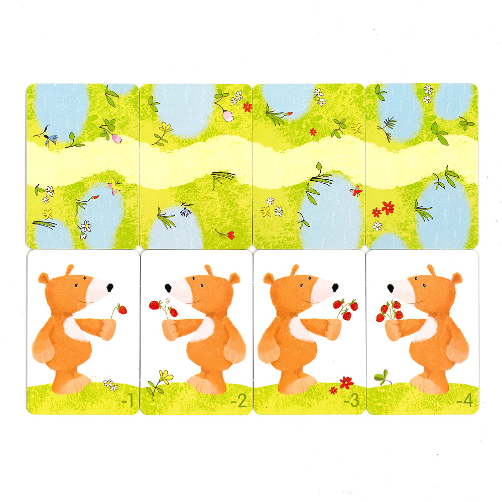 �N�}����Ƃ������悤�F�r���`���ꂽ���̃J�[�h�́u�}�C�i�X�v�ŁA�N�}�������Ă�������ׂ̗̃v���[���[�Ɏ����̖�C�`�S���v���[���g���܂�