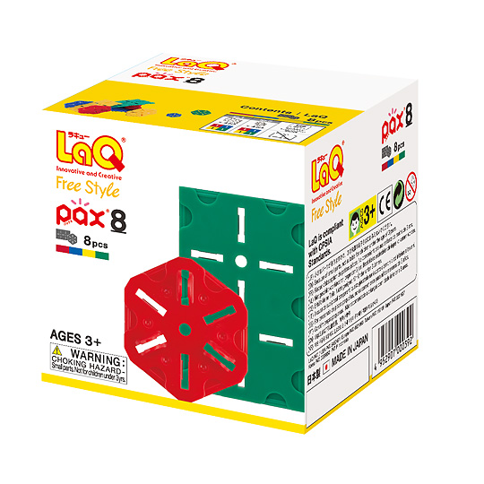 LaQ �t���[�X�^�C�� �p�b�N�X 8�F���C���摜