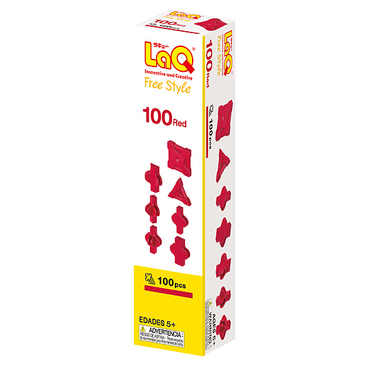 LaQ �t���[�X�^�C�� 100 ���b�h�F���C���摜