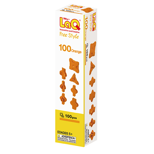 LaQ �t���[�X�^�C�� 100 �I�����W�F���C���摜