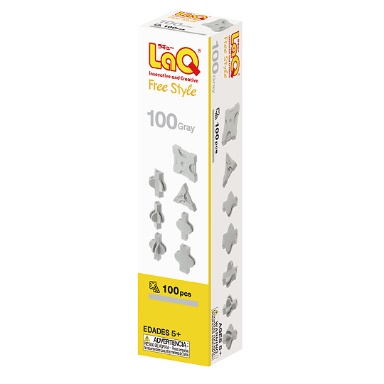 LaQ �t���[�X�^�C�� 100 �O���[�F���C���摜