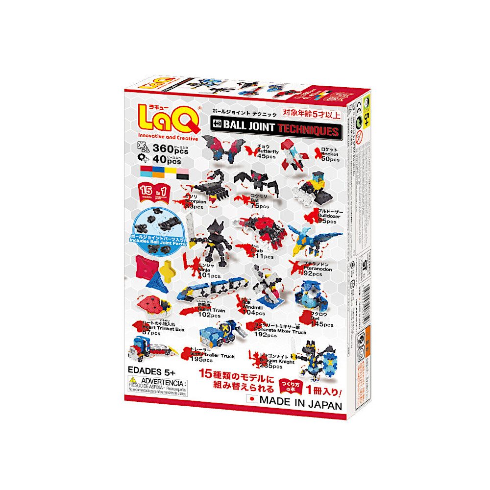 LaQ �{�[���W���C���g�e�N�j�b�N�F�@