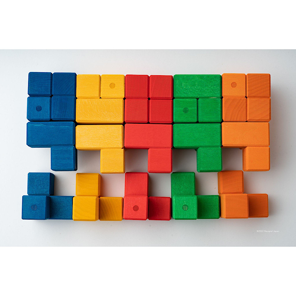 �R�[�i�[�u���b�N�J���[50PCS�F