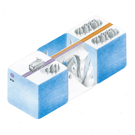 Rocca Rails�i���b�J�E���[���j�F�����Ɍ��������H�́A���ƃI�����W